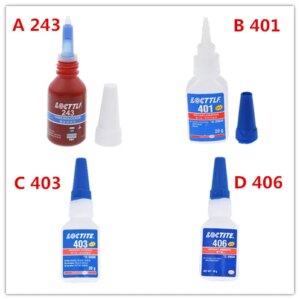 243/401/403/406 Useful 4 Different Types Adhesive Bottle Stronger Super Glue 1pcs Multi-Purpose Universal Glue