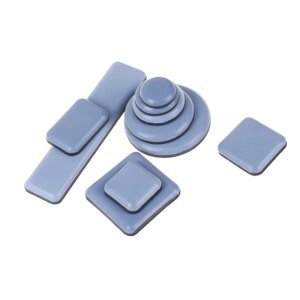4/6/8pcs Magic Moving Anti-abrasion Floor Mat Slider Pad Furniture Table Bases Protector Coaster Carpet Ground 6mm Thickness