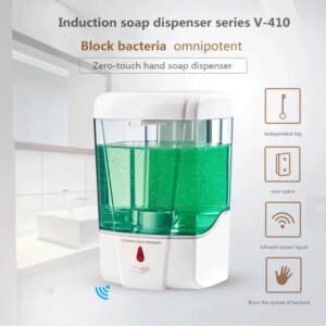 700ML Automatic Sensor Soap Dispenser Sanitizer Bathroom Wall Mounted Touchless Soap Dispensers Pump For Bathroom Kitchen