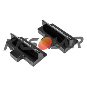 ABS 180mm Short Side PV Solar Panel assembly Mounting Bracket Spoiler For Roof Caravan