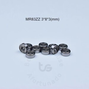 MR83ZZ 3*8*3(mm) 10pieces free shipping bearing ABEC-5 bearing Metal Sealed Miniature Bearing MR MR83 chrome steel bearings