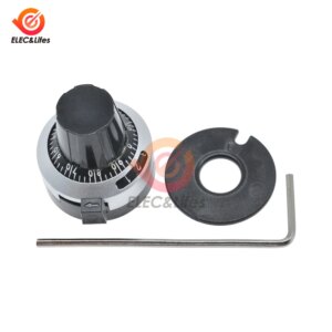 WXD3 high precision Multiturn Wirewound Potentiometer Knob Switch Accessories