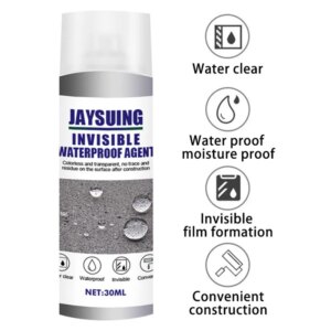 Waterproof 30ml Mighty Sealant Spray Permeable Invisible Agent Bathroom Tile Waterproof Coating Leak-trapping Repair For Wall