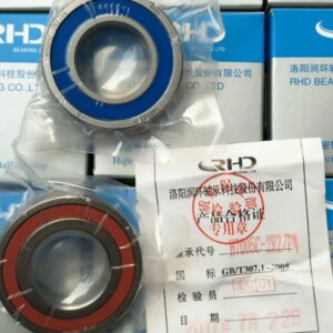 good 7000 7001 7002 7003 7005 bearing H7002C 2RZ P4 DT DB 15X32X9 Sealed Angular Contact Bearings Speed Spindle Bearings CNC