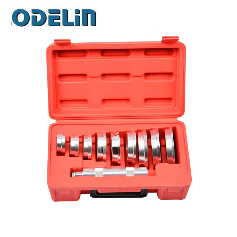 10 Pcs Bearing Race & Seal Driver Installer Set Remover Automotive Tools