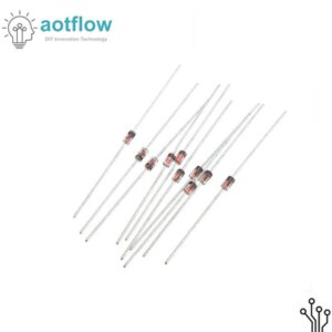100pcs/Lot 1W Zener diode DO-41 3V 3V3 3V6 3V9 4V3 4V7 5V1 5V6 6V2 6V8 7V5 8V2 9V1 10V 11V 12V 13V 15V 1N4733A 1N4742A 1N4728A