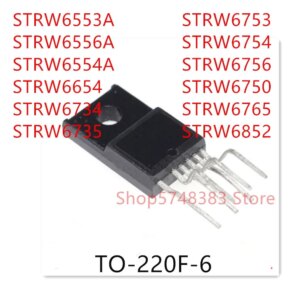 10PCS STRW6553A STRW6556A STRW6554A STRW6654 STRW6734 STRW6735 STRW6753 STRW6754 STRW6756 STRW6750 STRW6765 STRW6852 TO-220F-6