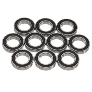 10pcs 6903-2RS Thin Section Bearing 17x30x7mm Ball Bearings Black Ball Bearing