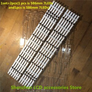 12PCS LED Backlight strip 14Lamp For Samsung 58"TV UA58H5288 2014SVS58 LM41-00091F LM41-00091G UE58J5200 BN96-32771A BN96-32772A