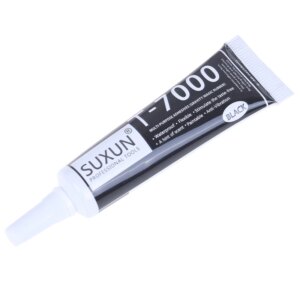 15ml T7000 Super Black Epoxy Resin T-7000 Black Body Rubber Super Sealant Mobile Phone Touch Screen Repair Glue