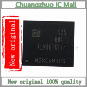1PCS/lot KLM8G1GETF-B041 BGA-153 KLM8G1GETF B041 BGA153 KLM8G1GETF KLM8G1G 8GB EMMC memory IC Chip New original