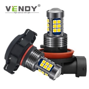 1pcs LED Fog Lights 12v Bulbs For The Car H8 H11 H10 9145 H16 9006 HB4 PSX24W 2504 9005 HB3 PSX26W P13W Auto Running Lamp DRL