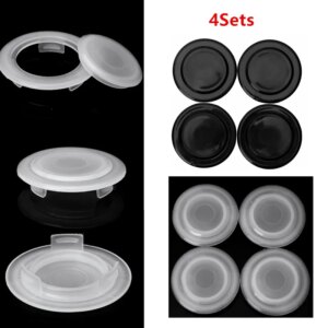 2" Umbrella Table Hole Cap Rount Shape Patio Table Umbrella Thicker Hole Ring Plug and Cap Set for Outdoor Patio Umbrella Plug