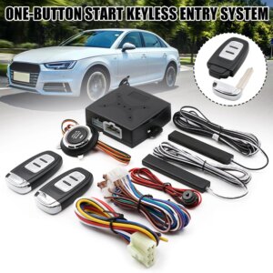 2019 Smart Key PKE Passive Keyless Entry Universal Version Car Alarm System Push Start Button Remote Engine Start CSL88