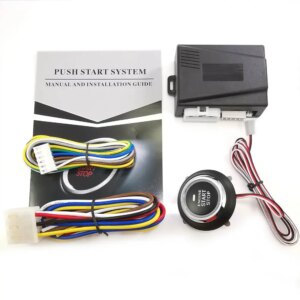 2020 Car Engine Push Button Ignition Starter Keyless Engine Start Stop Push Button Start Stop Button Remote Engine Start 9001