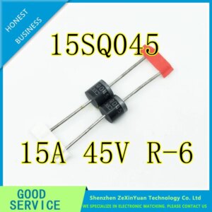 20PCS/LOT Bypass / Blocking Diode 15amp 45V High Surge Current Capability 15SQ045 High Quality For DIY Solar Cells Panel
