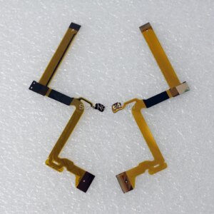 2PCS LCD hinge rotate shaft Flex Cable for Panasonic SDR-S70 SDR-H100 SDR-H101 S70 H100 H101 T55 S71 Video Camera