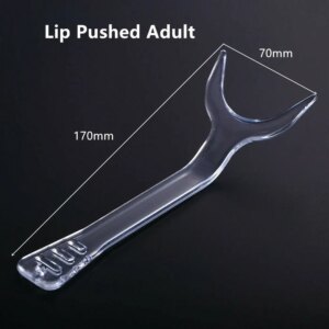 5pcs Dental Cheek Retractor Mouth Opener Photo Lip Hooks Tongue Clear 134 Type E