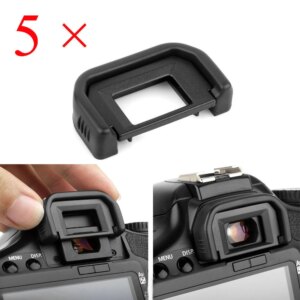5pcs EF Eyecups Rubber Replacement Parts Eyecup for Canon EOS 600D 550D 700D 500D 1000D Kit