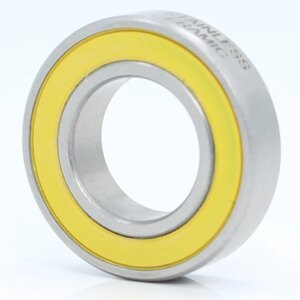 6902-2RS Stainless Bearing 15*28*7 mm ( 1 PC ) ABEC-3 6902 RS Bicycle Hub Front Rear Hubs Wheel 15 28 7 Ceramic Balls Bearings