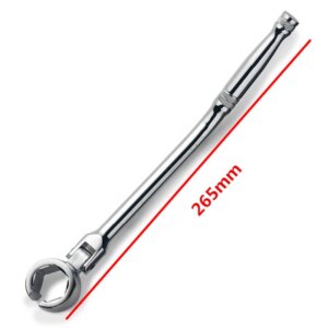 7/8 "22mm oxygen sensor Wrench sleeve socket Flexible Head removal wrench tool precision polishing chrome