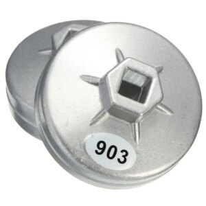 74mm 14 Flute Aluminium Cap Oil Filter Wrench Socket Remover Tool For Car Tool Wrench