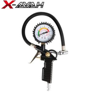 Auto Tire Pressure Gauge Tire Repair Tools For Car Motorcycle SUV Inflator Pumps Pressure Gun Type For Air Compressor Durable