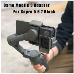 Camera Handheld Adapter Mount Holder for DJI OSMO Mobile 3 Transfer for GoPro 5/6/7 Camera