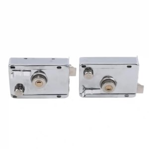 Door Lock Strong Deadbolt Home Security Universal Exterior Anti-theft Accessory Stainless Steel Multiple Insurance Smooth