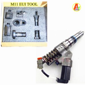 For Cummins M11 EUI Injector Repair Disassemble Solenoid Valve Dynamic Travel Measuring Tool Set