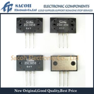 Free Shipping 5Pairs 2SA1494 2SC3858 MT-200 Silicon NPN + PNP Audio amplifier transistor