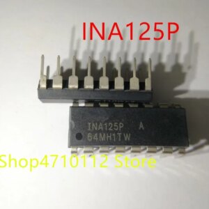 Free shipping 5PCS/LOT NEW INA125P INA125PA INA125 DIP