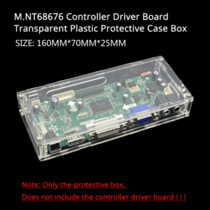 LED/LCD display driver controller board transparent protective case box For our M.NT68676 controller driver card mother board