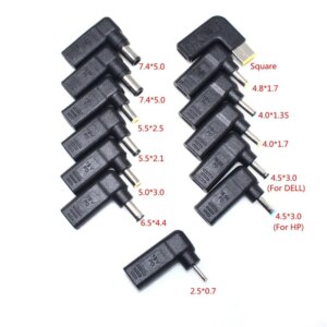 Laptop Power Adapter Connector Dc Plug USB Type C Female to Universal Male Jack Converter for Lenovo for Asus Notebook Charger