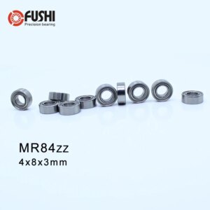 MR84ZZ Bearing ABEC-5 10PCS 4*8*3 mm Miniature MR84-ZZ Ball Bearings MR84 ZZ WML4008ZZ L-840ZZ For High Speed Brushless Motor