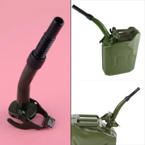 Metal Can Gas Canister Rubber Nozzle Spout Military Style for Standard 5L 10L 20L