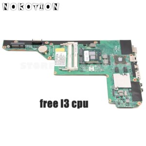 NOKOTION for HP Pavilion DV3 DV3-4000 laptop motherboard 611348-001 6050A2314301-MB-A03 HM55 DDR3 HD5000 GPU