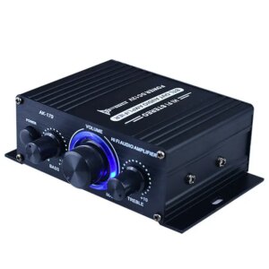 New 400W Professional Home Amplifiers Audio Bluetooth 5.0 Amplifier Subwoofer Amplifier Home Theater Sound System Mini Amplifier