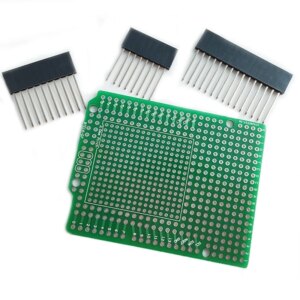 Prototype PCB for Arduino UNO R3 Shield Board DIY, Combo 2mm + 2.54mm Pitch