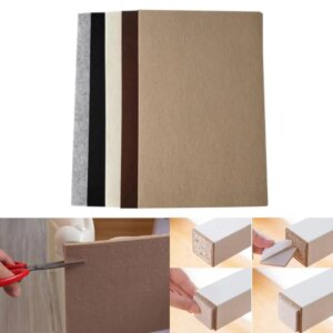 Self-Adhesive Felt Furniture Pad Floor Protectors for Hard Surfaces Duty Felt Strip Mute Wear-resisting Bottom Anti-Slip Pads