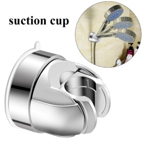 Suction Cup Shower Head Wall Mount Holder Handheld Shower Sprayer Bracket Bathroom Accessories Shelf Support de douche