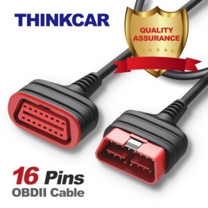 ThinkCar ThinkDiag OBD2 Extension Cable Universal 16 Pin Male to Female Car Diagnostic Extender Cable Automotive OBD 2 Adapter