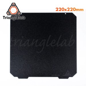 Trianglelab 220 X 220 Double Sided Textured PEI Spring Steel Sheet Powder Coated PEI Build Plate For Anet A8 Robo R2 Wanhao Etc