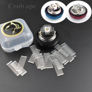 Zeus rta Deck Base With Ni80 Coil with Cotton Thread Zeus Mesh RTA Ni80 0.2ohm Coil for Zeus X Mesh RTA tank Atomizer