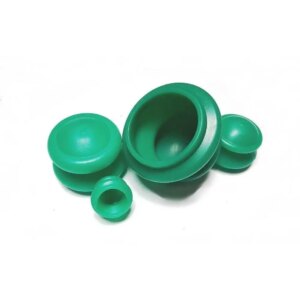 Массажные банки для вакуумного массажа - антицеллюлитные - из гипоаллергенной резины 4 шт - My Rules