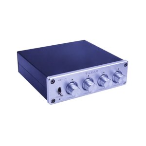 1 Input 4 Output Lossless Audio Switcher Audio Source Signal Selection and Distribution RCA Gold-plated Lotus Terminal