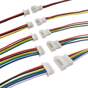 10/5/2Pair JST-PH 1.25 Male Female Wire Connector Pitch 1.25mm 2P 3P 4P 5P 6P JST Plug Jack Terminal Cable Connector Length 15CM