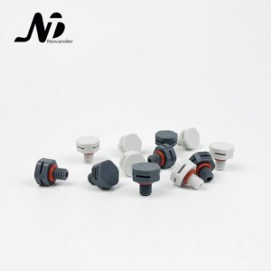 10 pcs/bag M10*1 Waterproof Screw Vent Plug Nylon Breathable Screw Vent Valve for LED lighting or enclosure