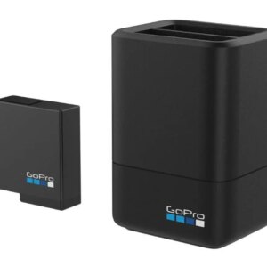100% Original For GoPro Dual Battery Charger + 1 Battery Hero 7 6 5 HERO7 Black / HERO6 Black / HERO5 Black camera
