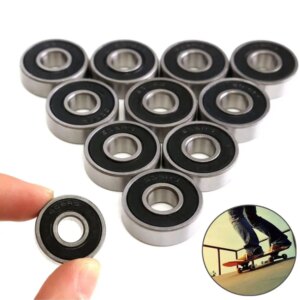 10PCS/Set 608RS/608-2RS/693ZZ Bearing ABEC-5 Skateboard Scooter 608 2RS Ball Bearing Miniature 693ZZ Roller Ball Bearings Kit